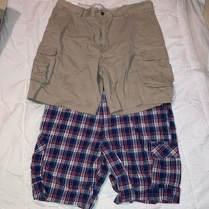 Bundle of 2 NWT Izod cargo shorts